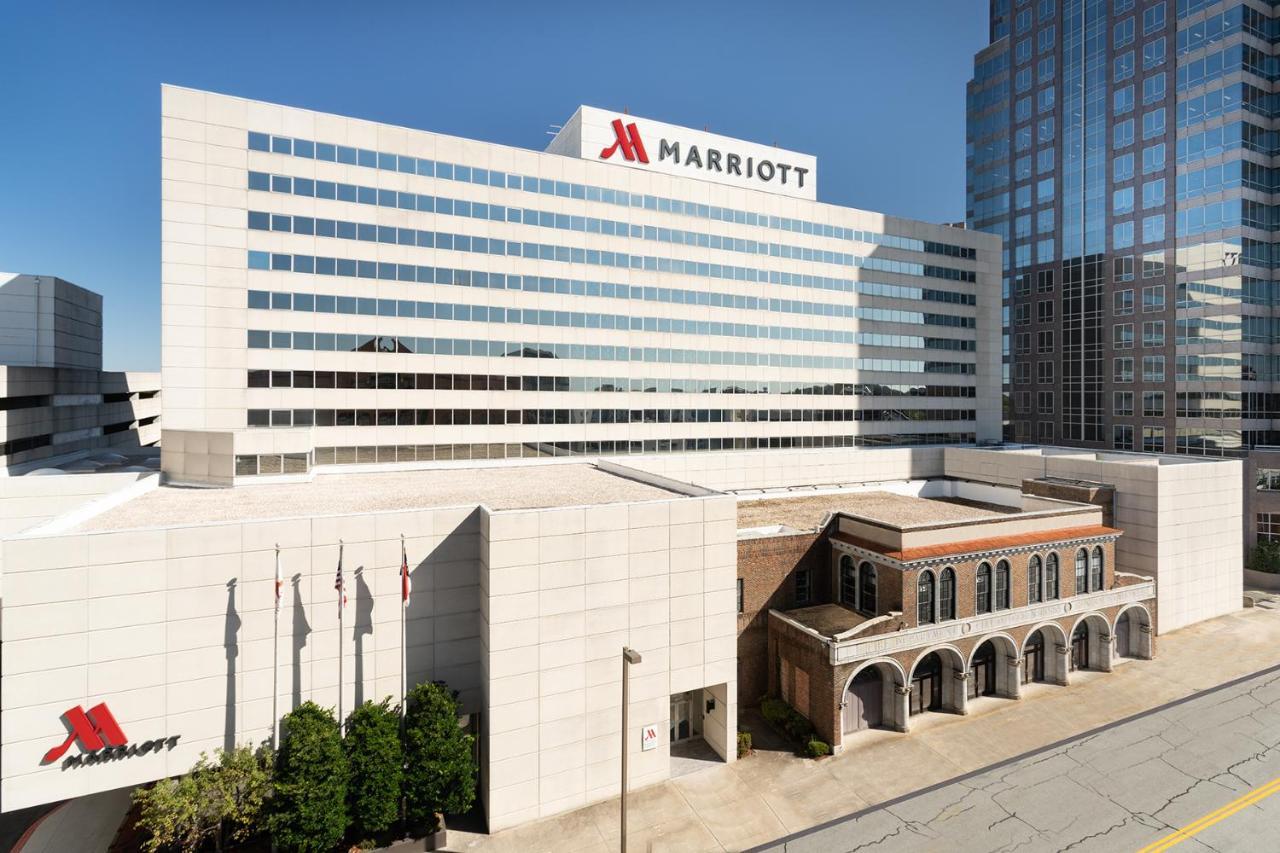 Hotel Marriott Greensboro Downtown Exterior foto