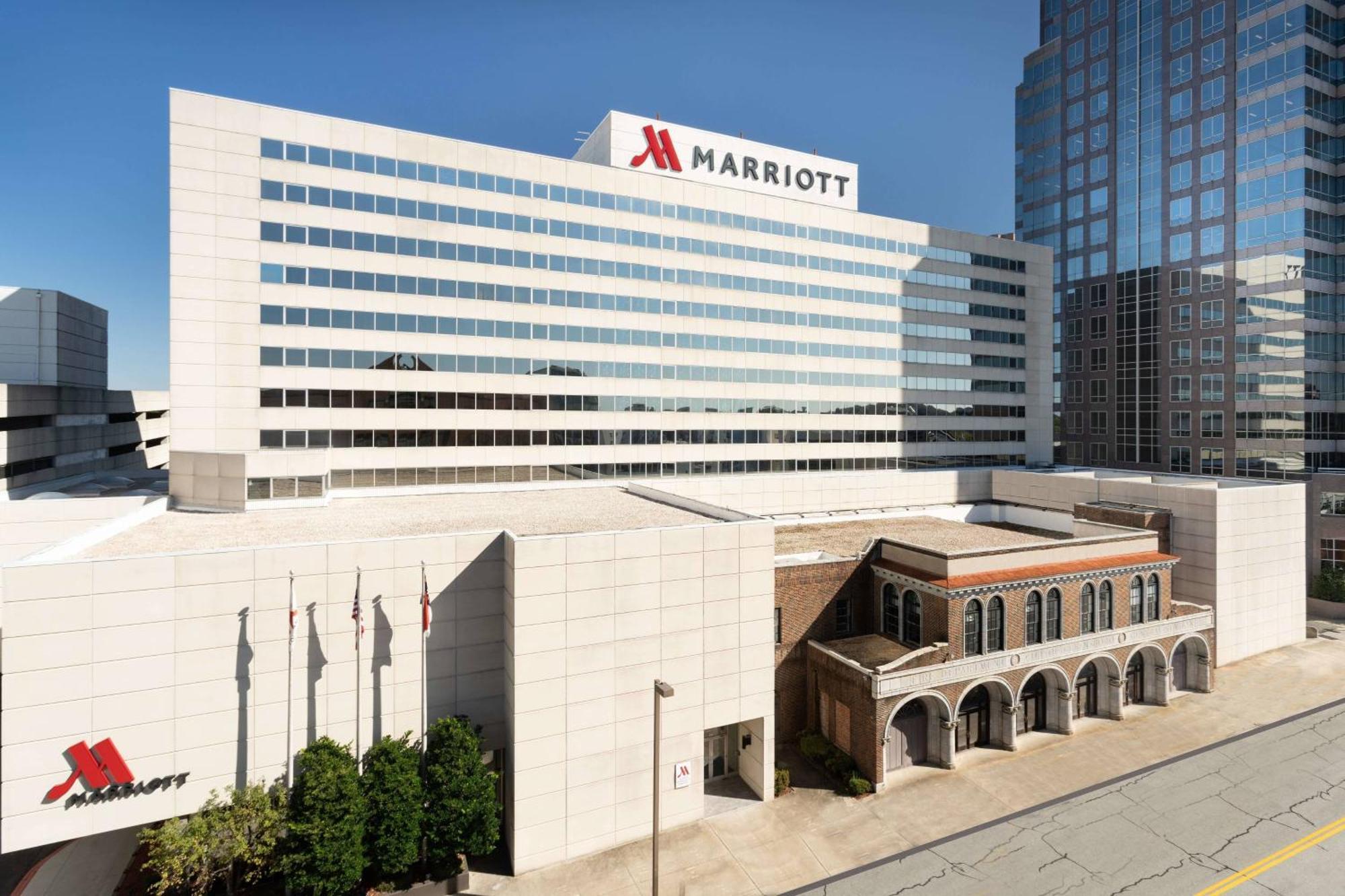 Marriott Greensboro Downtown Exterior foto